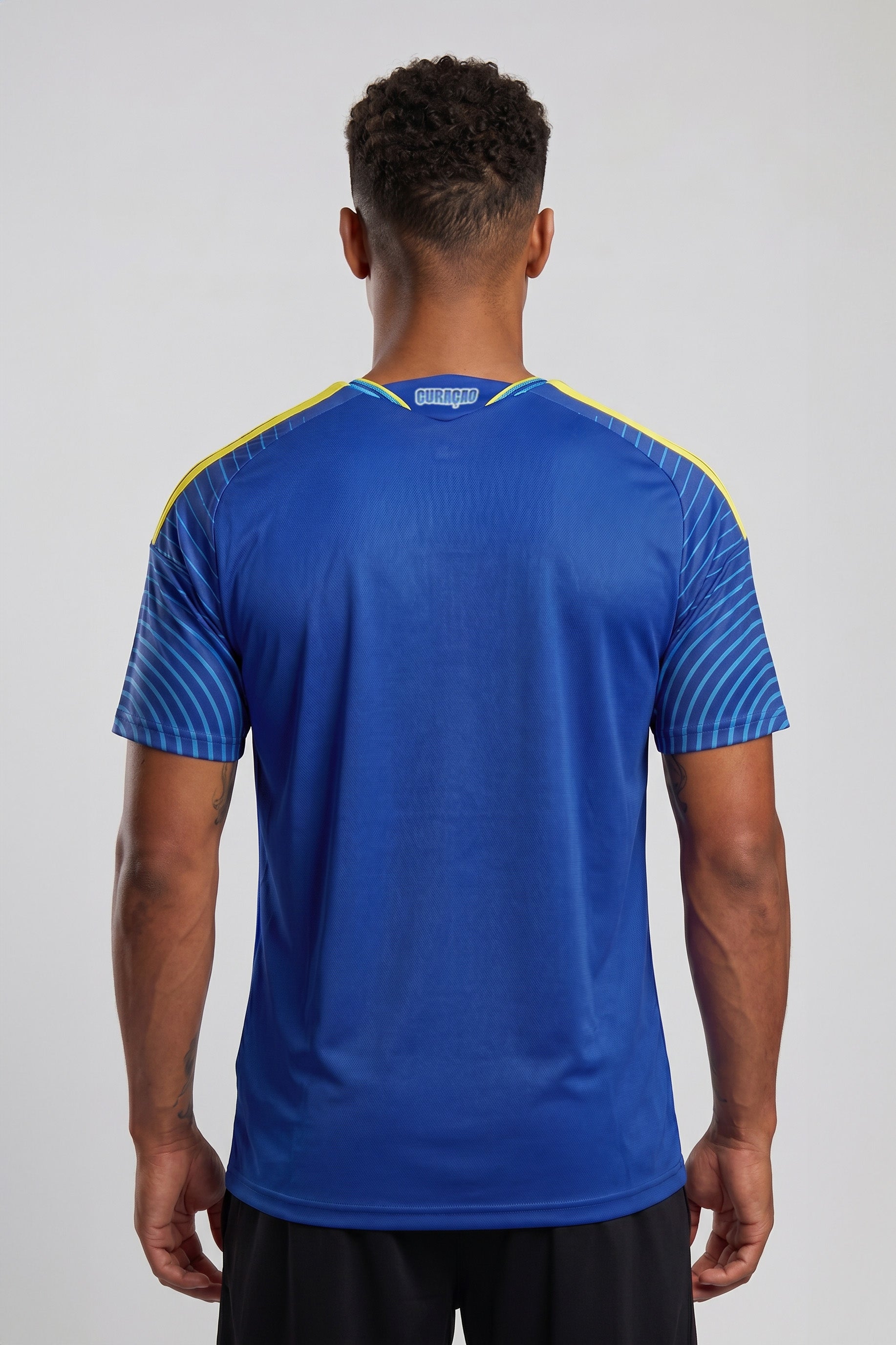 Camiseta local Curazao trasera
