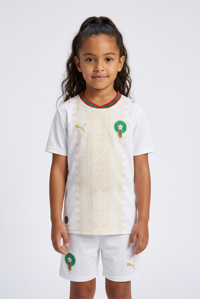 Conjunto visitante infantil Marruecos 3