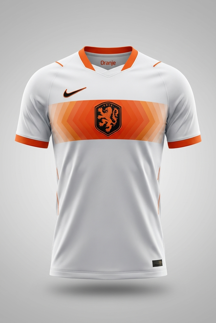 Camiseta visitante Países Bajos Mundial