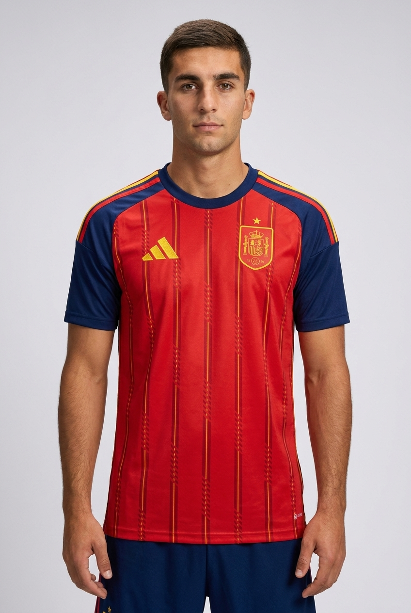 Camiseta local España delantera