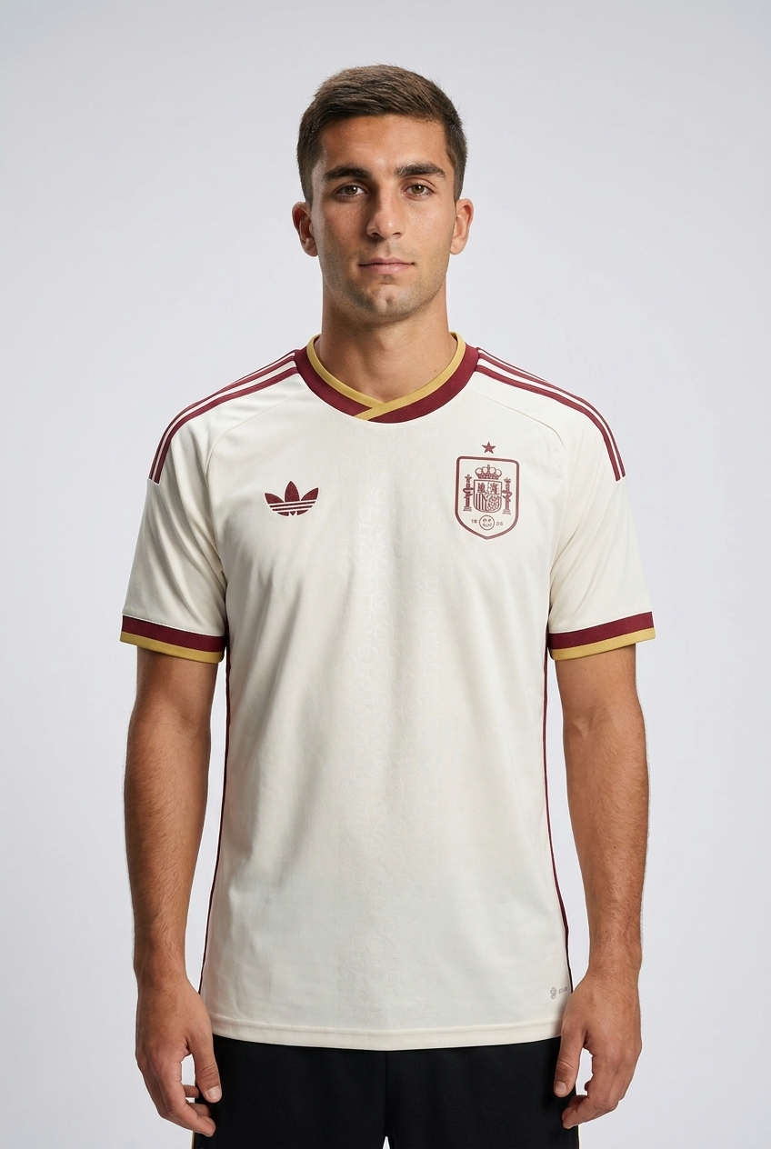 Camiseta visitante España delantera